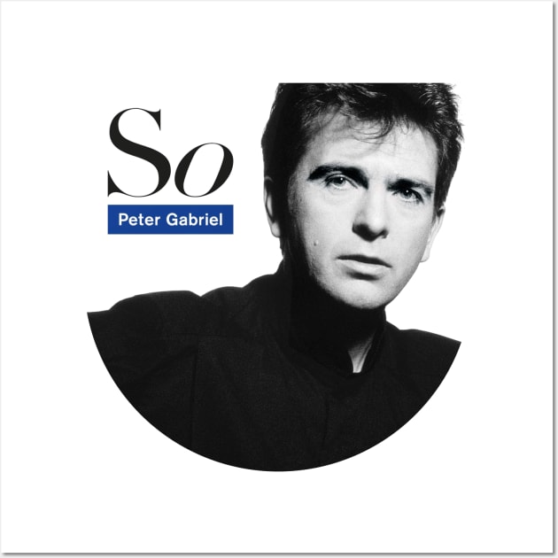 Peter Gabriel So cover Wall Art by todd_stahl_art